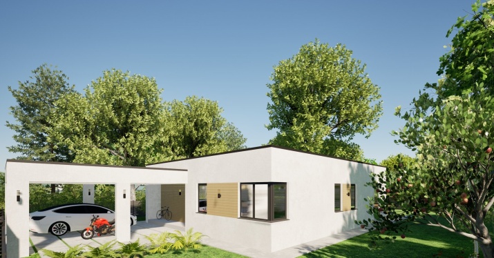 Загородный дом площадью 148 кв.м 