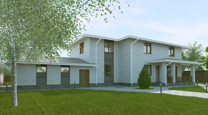 Загородный дом площадью 291 кв.м (Проект К-291)