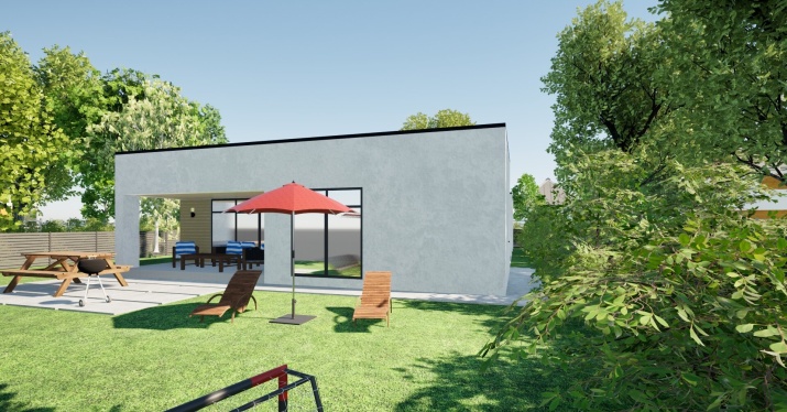 Загородный дом площадью 148 кв.м 