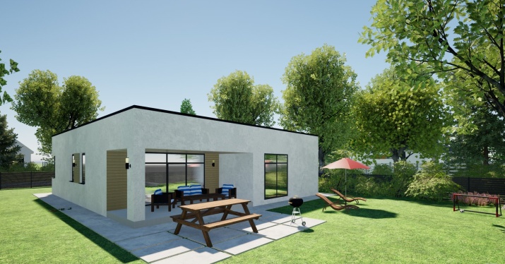 Загородный дом площадью 148 кв.м 