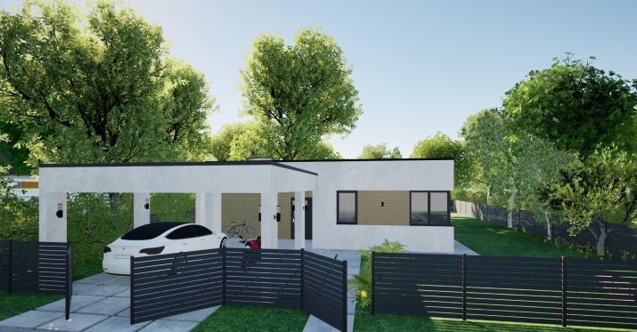 Загородный дом площадью 148 кв.м 